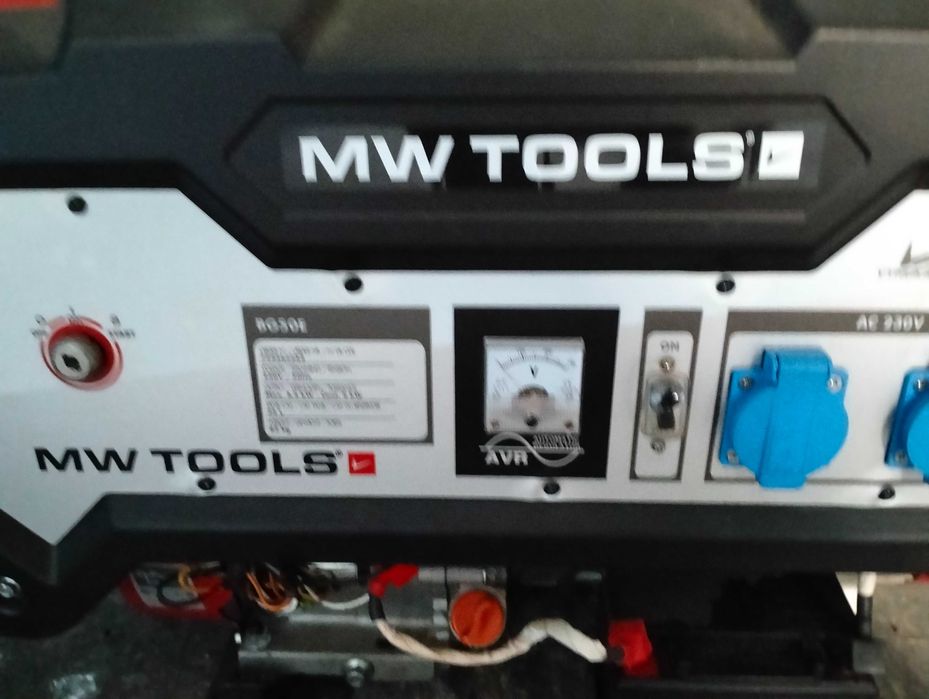 Генератор 5квт бензиновий однофазний MW TOOLS BG 50E
