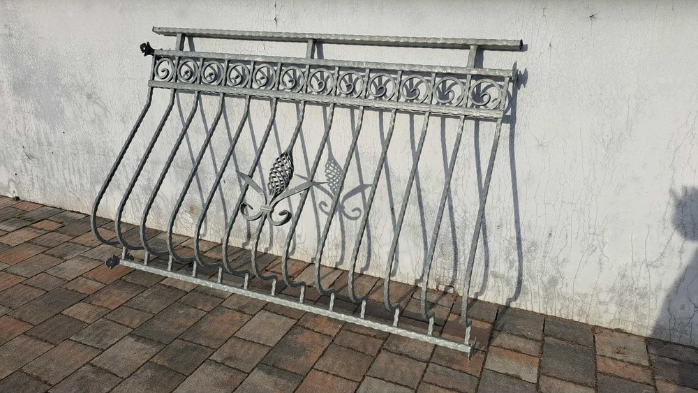 Balustrada kuta ocynkowana