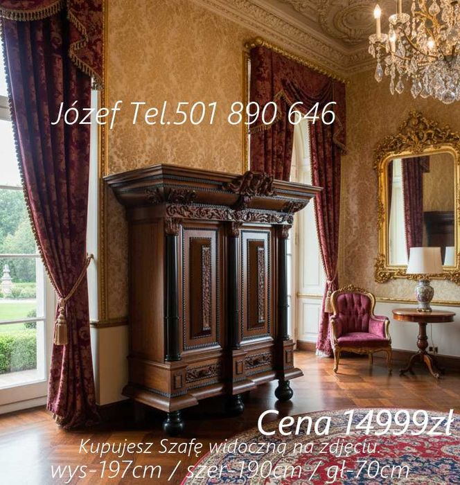 Piękna Sypialnia Dębowa *Meble-do-sypialni*Łóżka-Szafy-Szafki-Nocne...