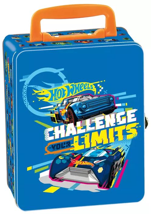 Puszka do przechowywania 18 aut Hot wheels. Klein