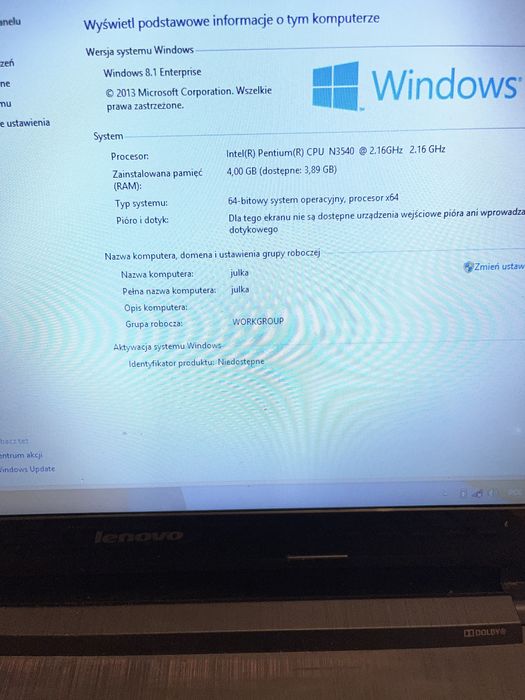 Laptop lenovo G50-30