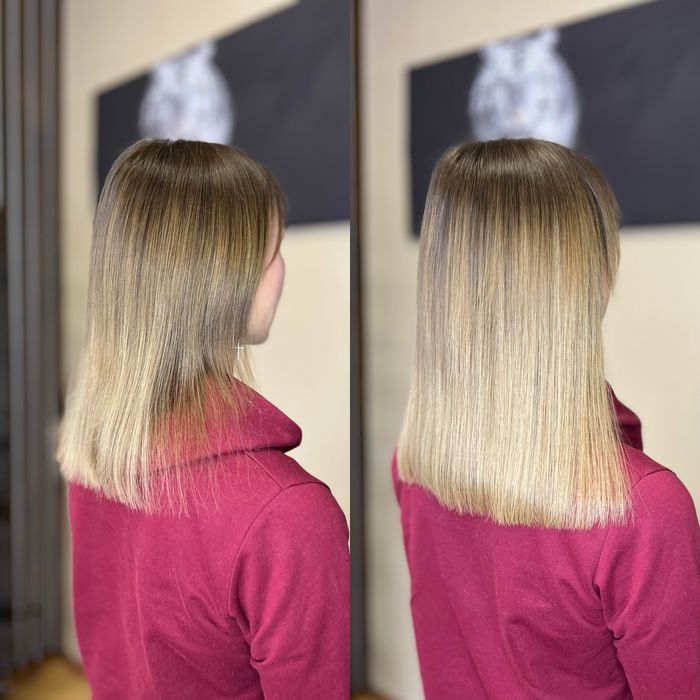 Нарощування волосся в 4 руки.  Працюємо і у вихідні, запис