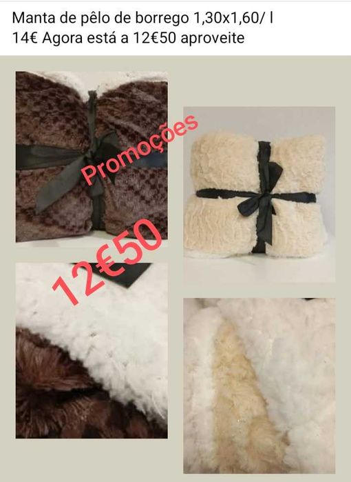 Manta com pêlo de borrego