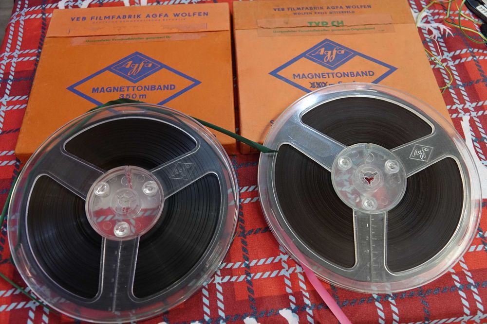 Taśmy szpulowwe 18stki AGFA