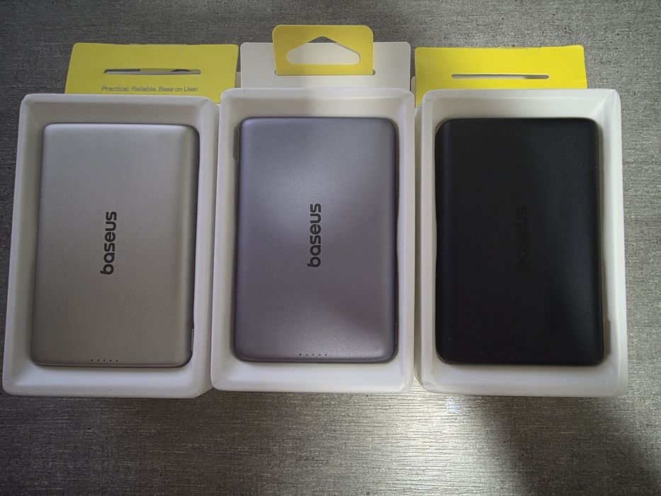 Powerbank Baseus Picogo. 10000mAh. 14мм толщина. Magsafe