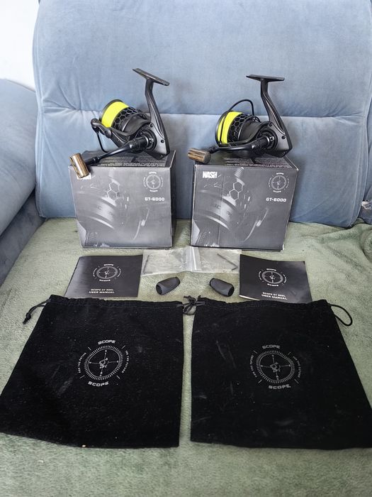 Kołowrotek scope Nash GT6000 kołowrotek do wywózki