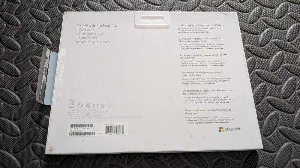 [Novo] Teclado Microsoft Surface Go Type Cover - Alcantara