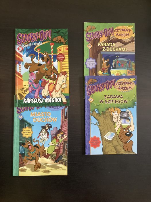 Zestaw książek Scooby- Doo