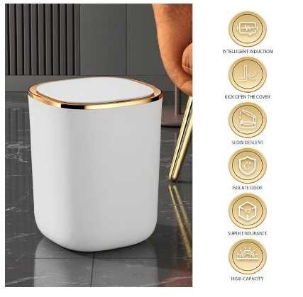 WASTEBIN Automatyczny kosz na śmieci 12L z czujnikiem ruchu