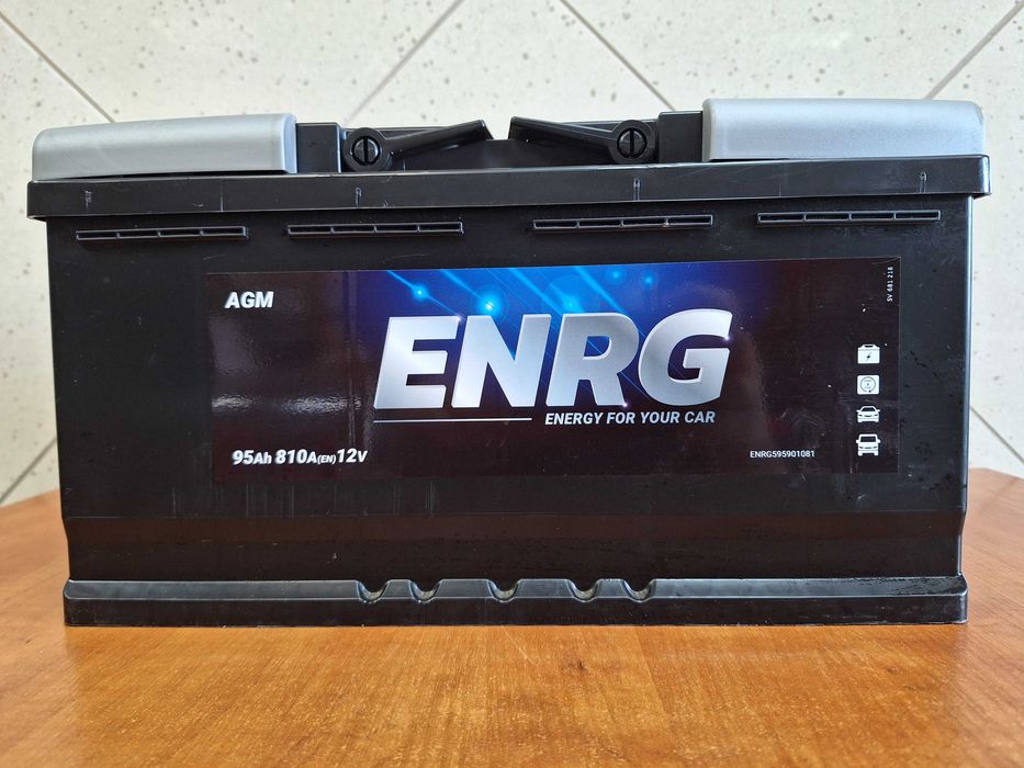 Lublin - Nowy akumulator ENRG 95Ah 810A AGM Start-Stop