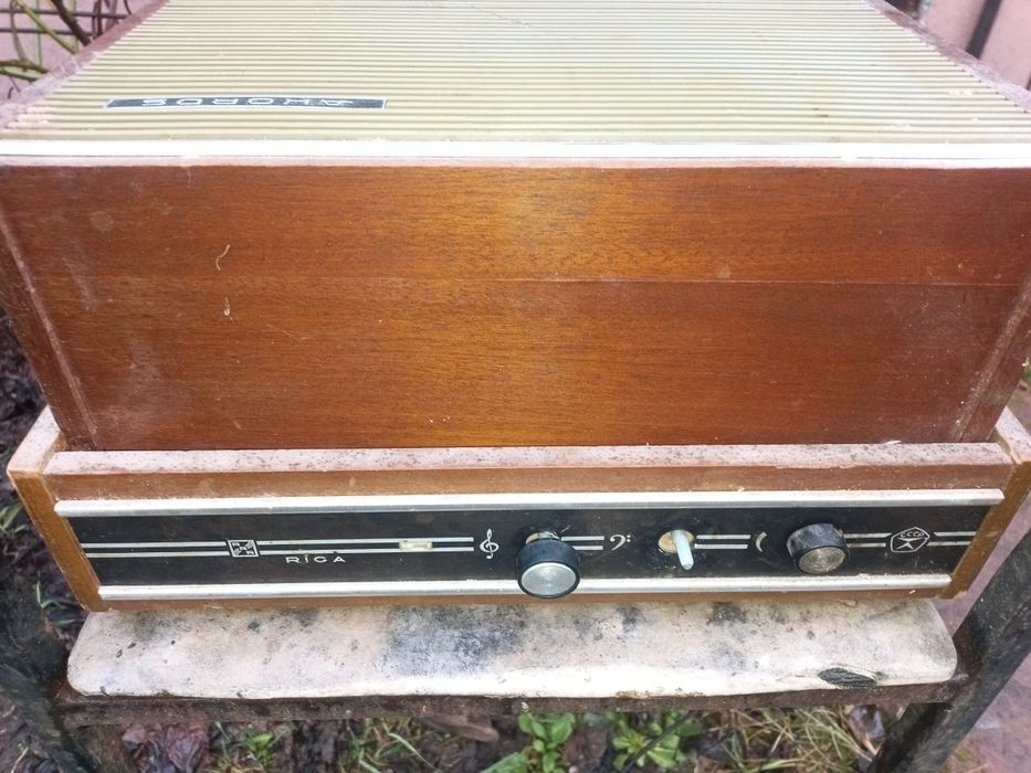 Радиола Урал 112, проигрыватель  Riga