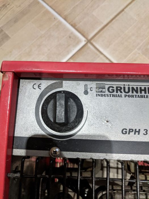 Обігрівач термо-пушка grunhelm GPH 3