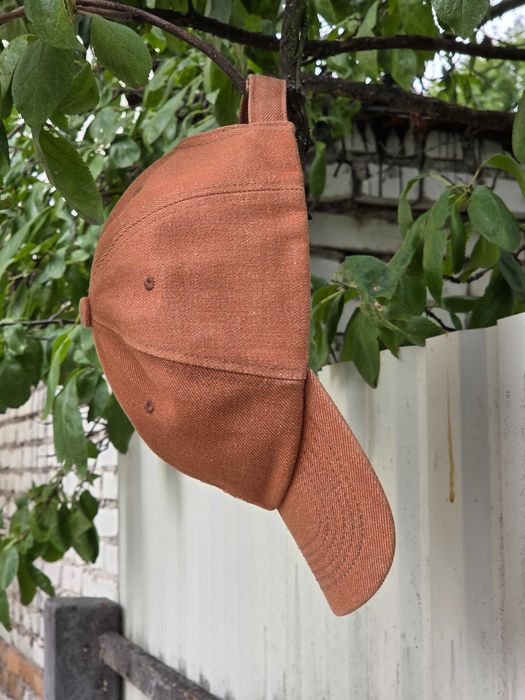 бейсболка RUSLAN BAGINSKIY Logo-embroidered Baseball Cap brown