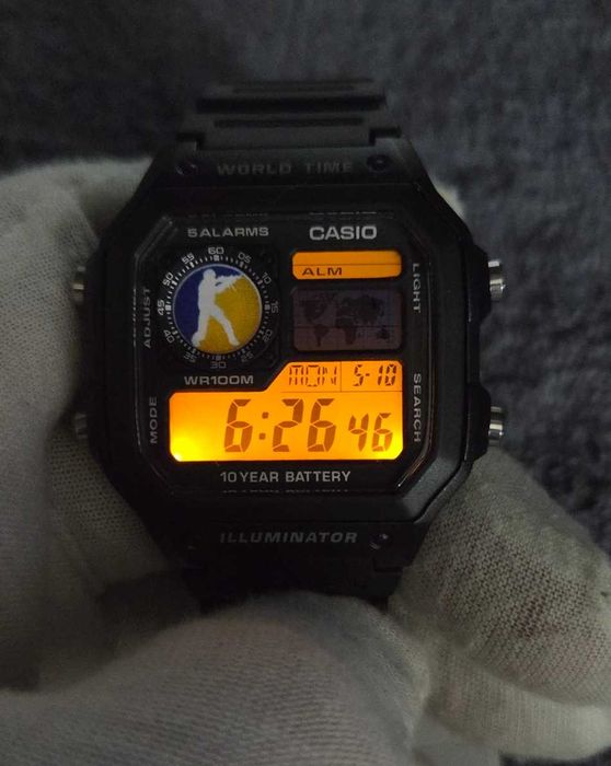 Casio Royale Counter-Strike Edition AE-1200WH-1A – Fabrycznie Nowy Unikat