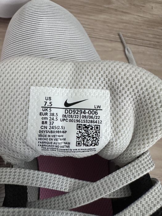 Жіночі кросівки Nike Downshifter 12 — Оригінал, Розмір 38.5 (24.5 см)