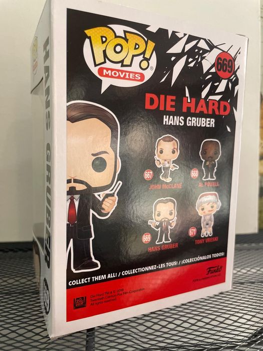 Hans Gruber 669 funko pop