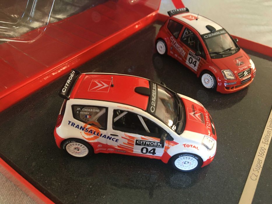 Set Norev 1:43 Citroen C2 S1600 rally WRC