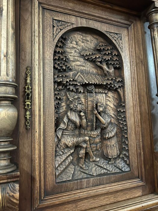 Móvel Antigo Trabalhado Cozinha