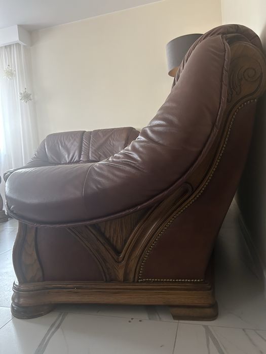 Komplet skorzany 321