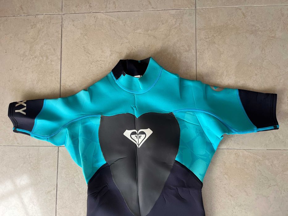Fato Surf/Bodyboard Roxy Syncro Azul Marinho (tam 36)