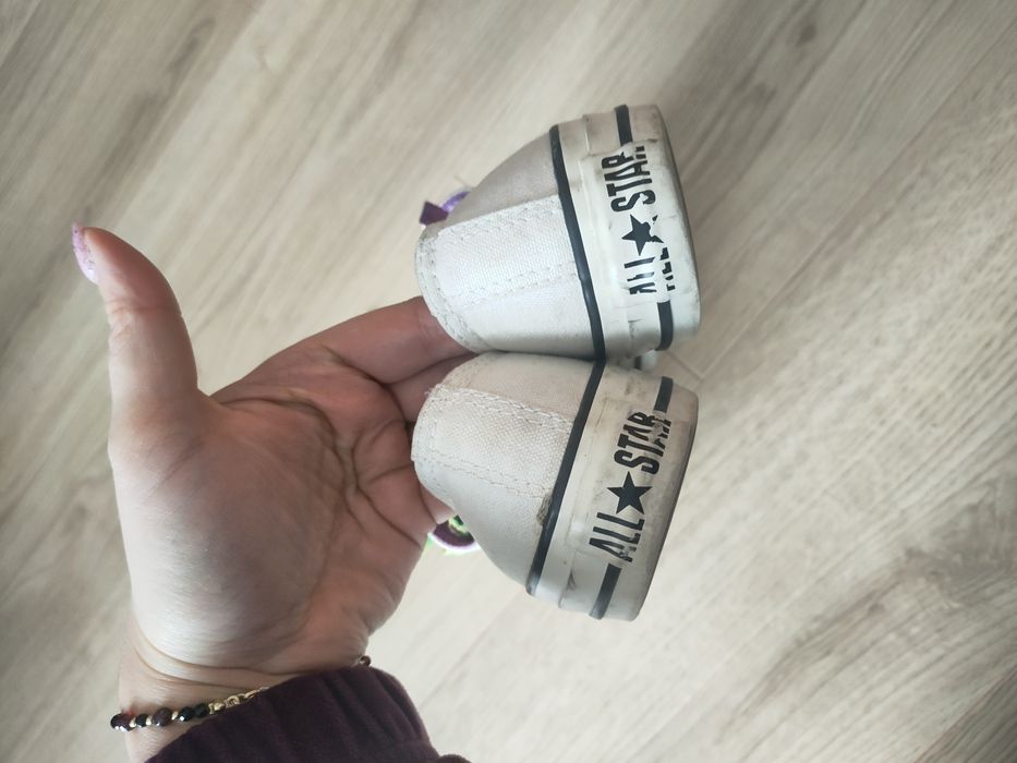 Kolorowe tęczowe trampki Converse r.37