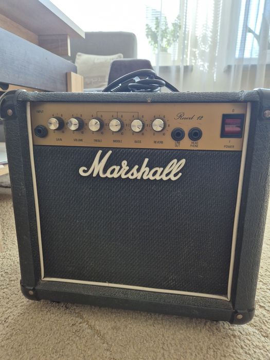 Marshall  Model 5205  Reverb Amplifier. 12 WATTS RMS/16 OHM