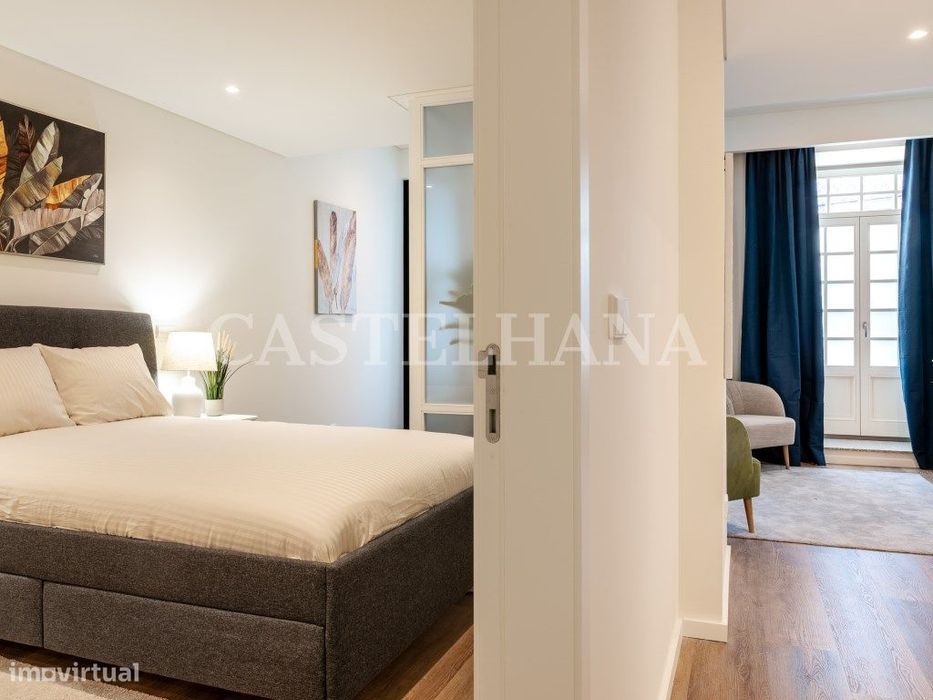 Apartamento T1+1 com varanda na zona histórica do Porto