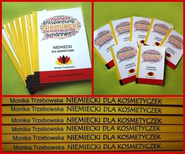Niemiecki dla Kosmetyczek - książka, podręcznik, rozmówki