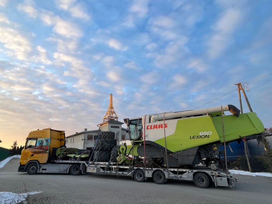 Claas Lexion 650 4x4  kombajn zbożowy CLAAS LEXION 650 napęd 4x4
