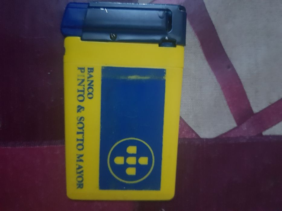 Isqueiro Banco Pinto & Sotto Maior
