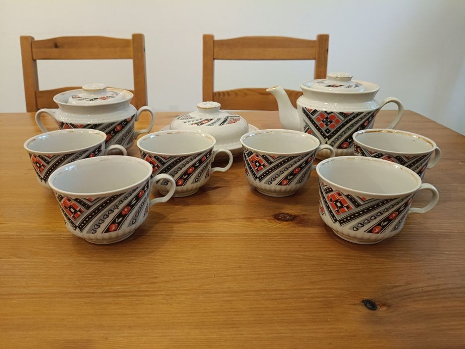 Serwis kawowy polska porcelana