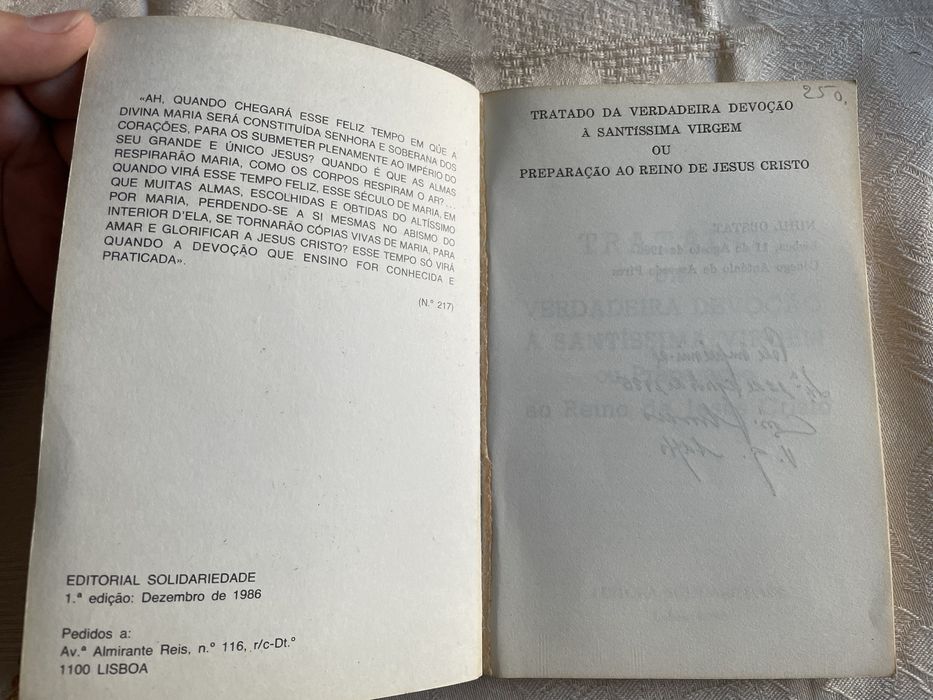 Tratados da Verdadeira Devoção à Santíssima Virgem