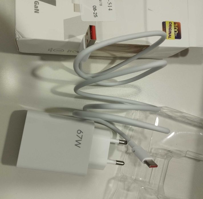 Carregador Tipo-C, super rápido 67W