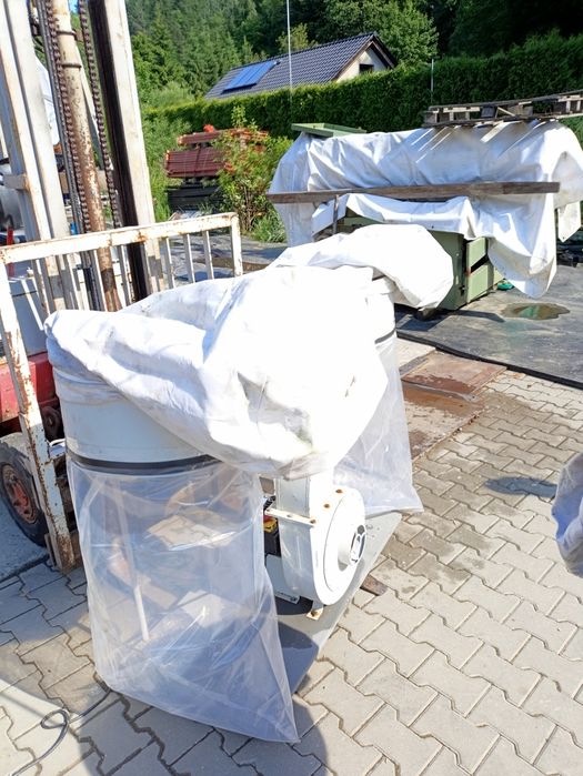 Odciąg trocin dwu workowy 1 2 grubościówka Piła formatowa frezarka MMM