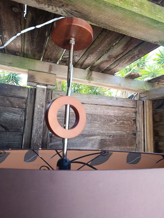 Candeeiro Sala Extensível com Abajur
