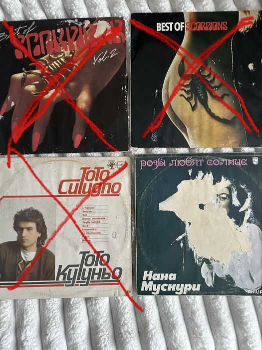 Вінілові платівки пластинки 80-ті роки