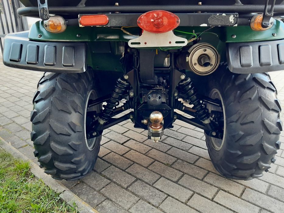 Yamaha grizzly 450 4x4 irs salon pl orginal rejestracja doposazony kodiak