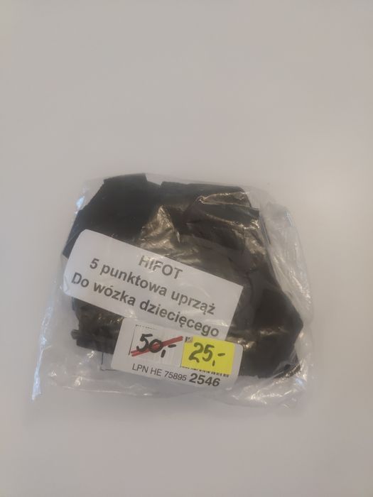 5 punktowa uprząż do wózka dziecięcego HIFOT