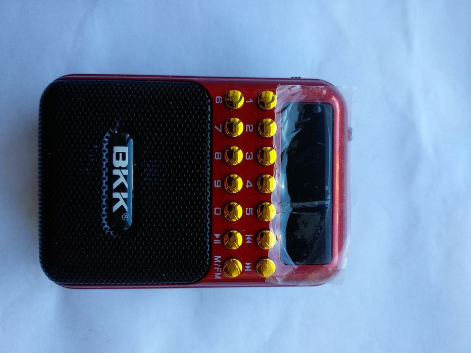 Радиоприёмник с FM USB MicroSD BKK B872 радио на аккумуляторе