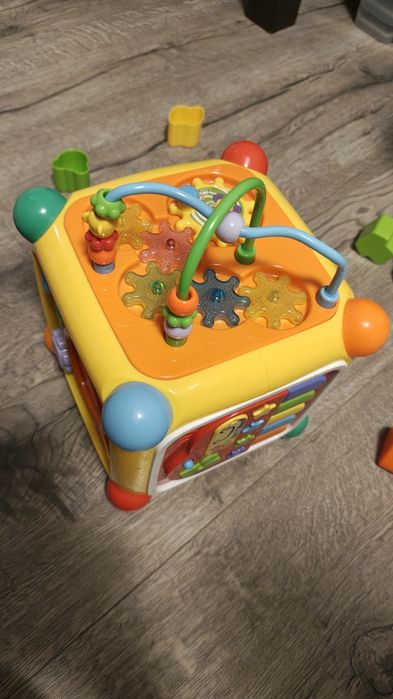 Kostka edukacyjna sensoryczna dla dzieci