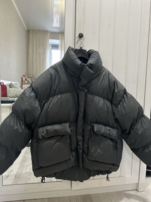 Пуховик укр бренду Buy by me, графіт