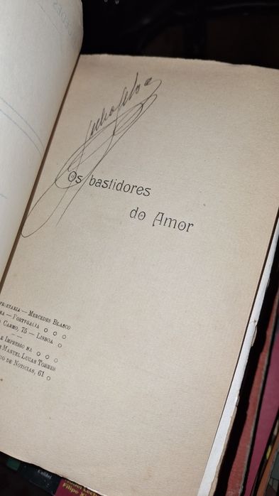 Mercedes Blasco os bastidores do amor 1922 raro