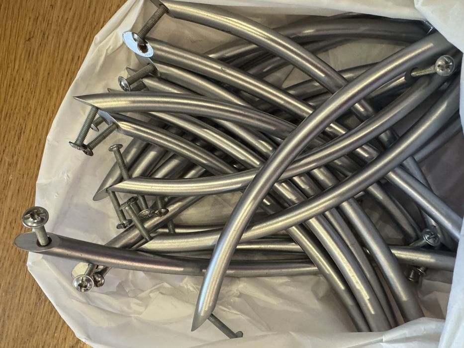 29 puxadores aço armarios de cozinha