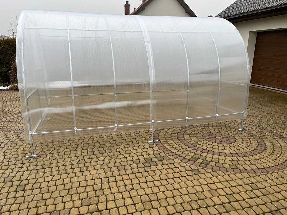 Szklarnia z poliwęglanu 3 x 4 Najlepsza cena ( Wyprzedaż )
