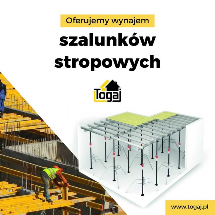 wynajem lekkie szalunki fundamentowe ścienne rusztowania elewacyjne fasadowe warszawskie jezdne schodowe deskowania stropowe obudowy wykopów