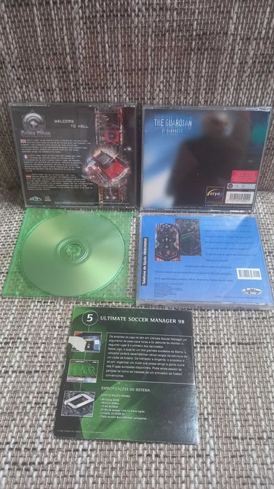 Lote de 5 jogos PC