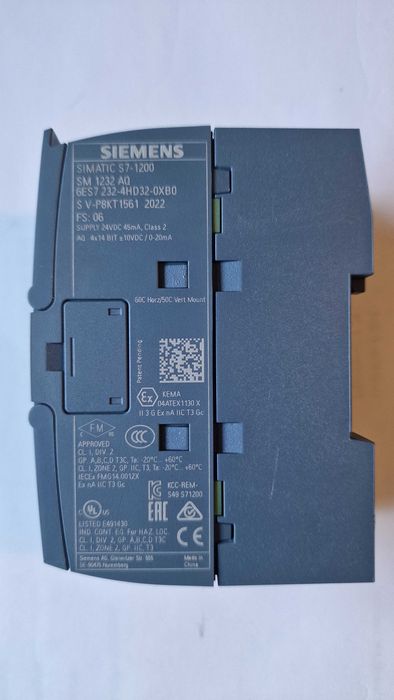 Modulo Siemens SM 1232 AQ