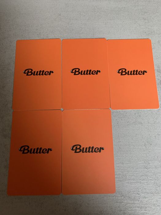 BTS Butter Album Photocards Não Oficiais