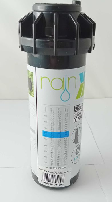 Rain zraszacz obrotowy WYNURZALNY S075D