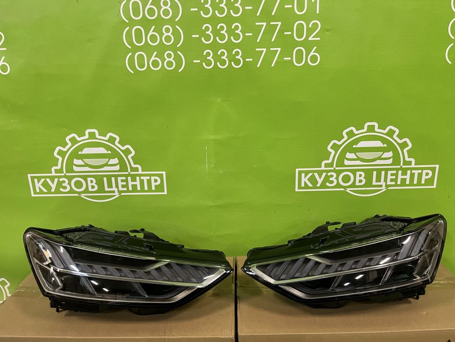 Фари Audi A7 C8 Full LED Matrix 2018-2023 фара ліва+права В НАЯВНОСТІ!